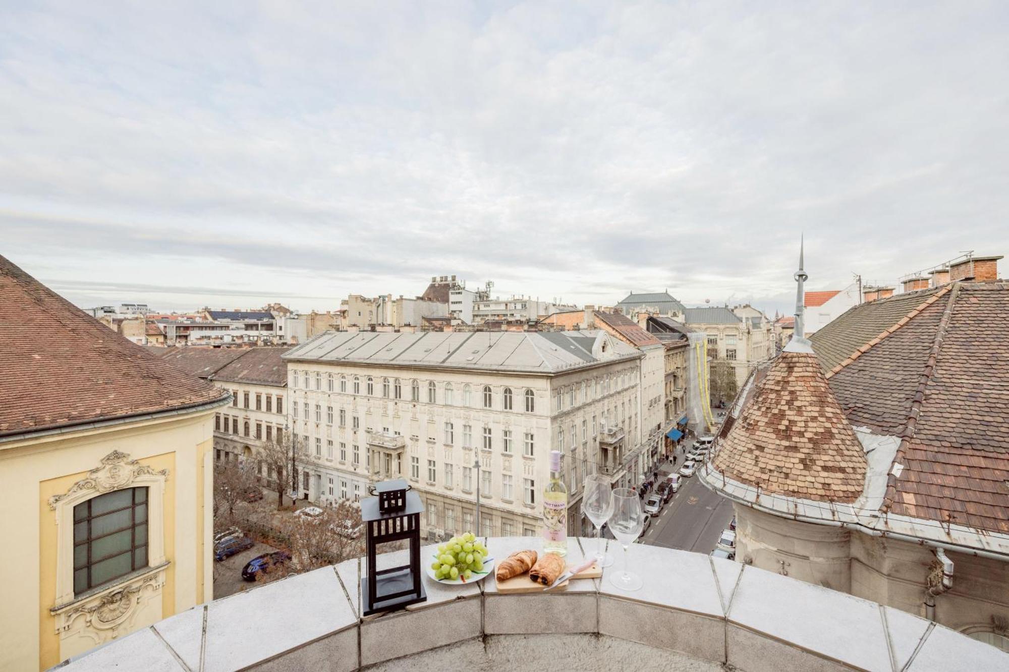 Amazing View Designer Home With Sauna And Jacuzzi 3 Min To Opera House Budapest Extérieur photo